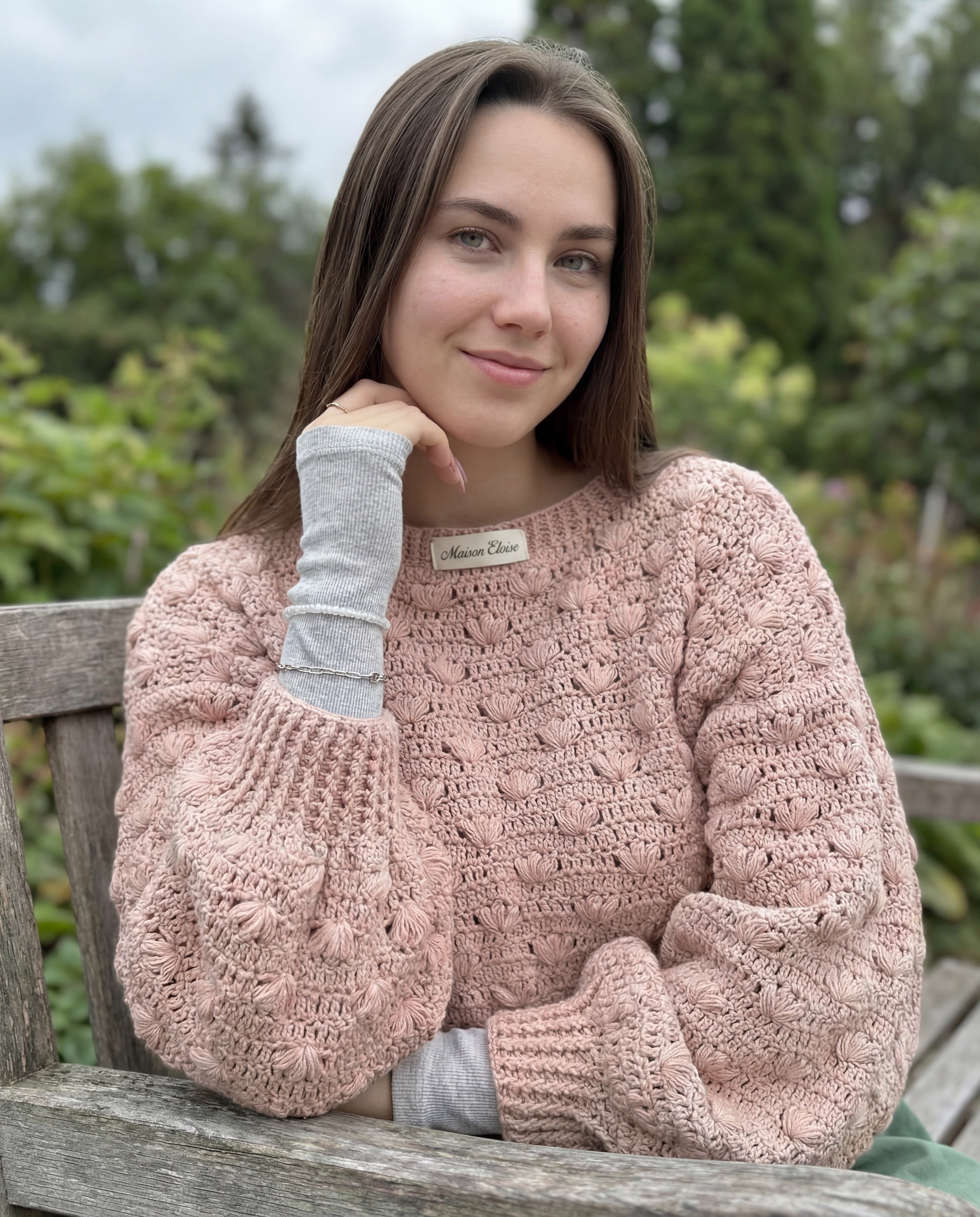 Puff Dream Sweater – Cozy Haakpatroon (PDF) | Rust. Trots. Zelfgemaakt. ✨