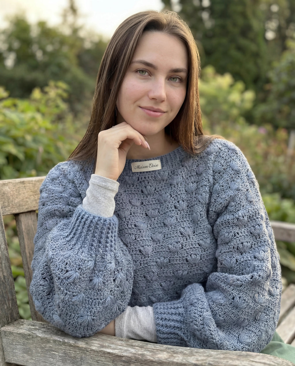 Puff Dream Sweater – Cozy Haakpatroon (PDF) | Rust. Trots. Zelfgemaakt. ✨