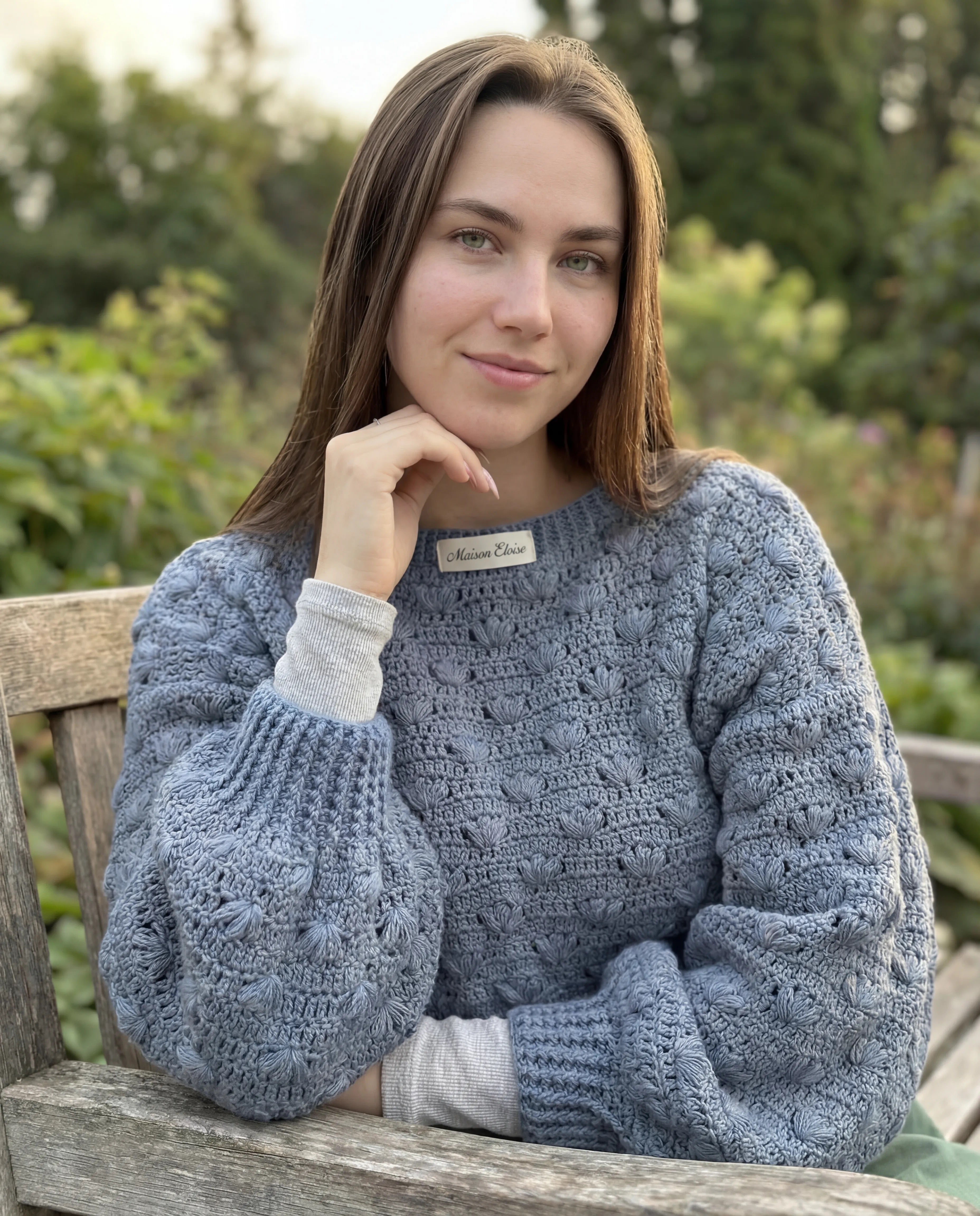 Puff Dream Sweater – Cozy Haakpatroon (PDF) | Rust. Trots. Zelfgemaakt. ✨