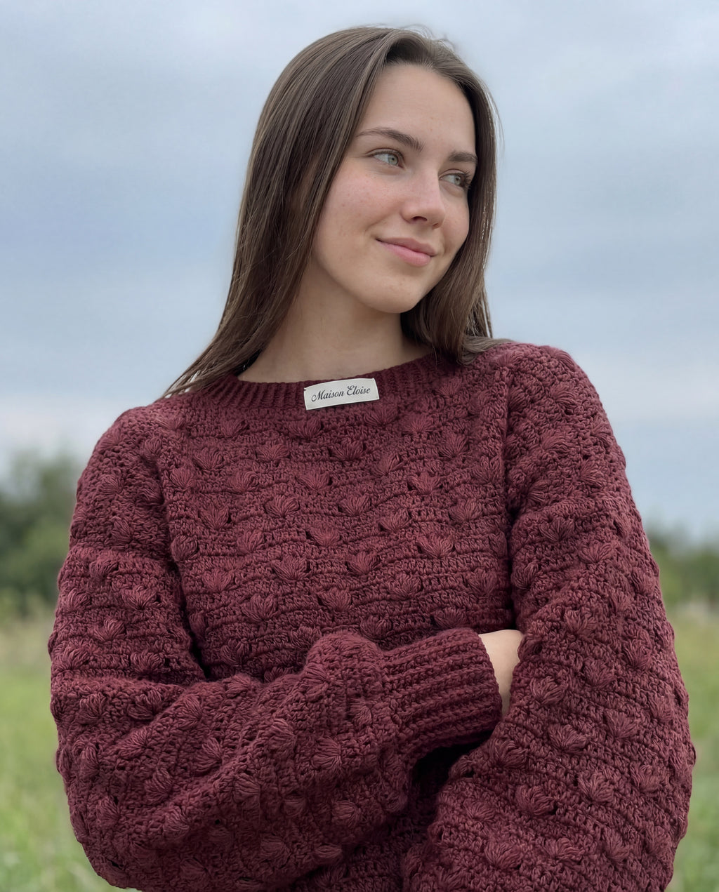 Puff Dream Sweater – Cozy Haakpatroon (PDF) | Rust. Trots. Zelfgemaakt. ✨